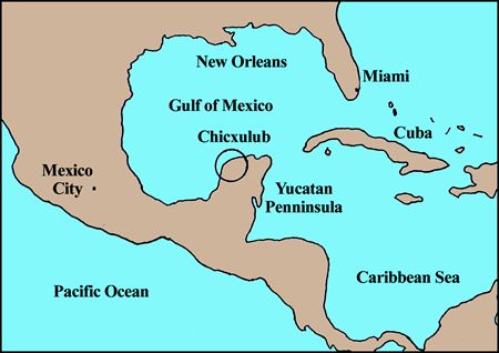 map of yucatan peninsula